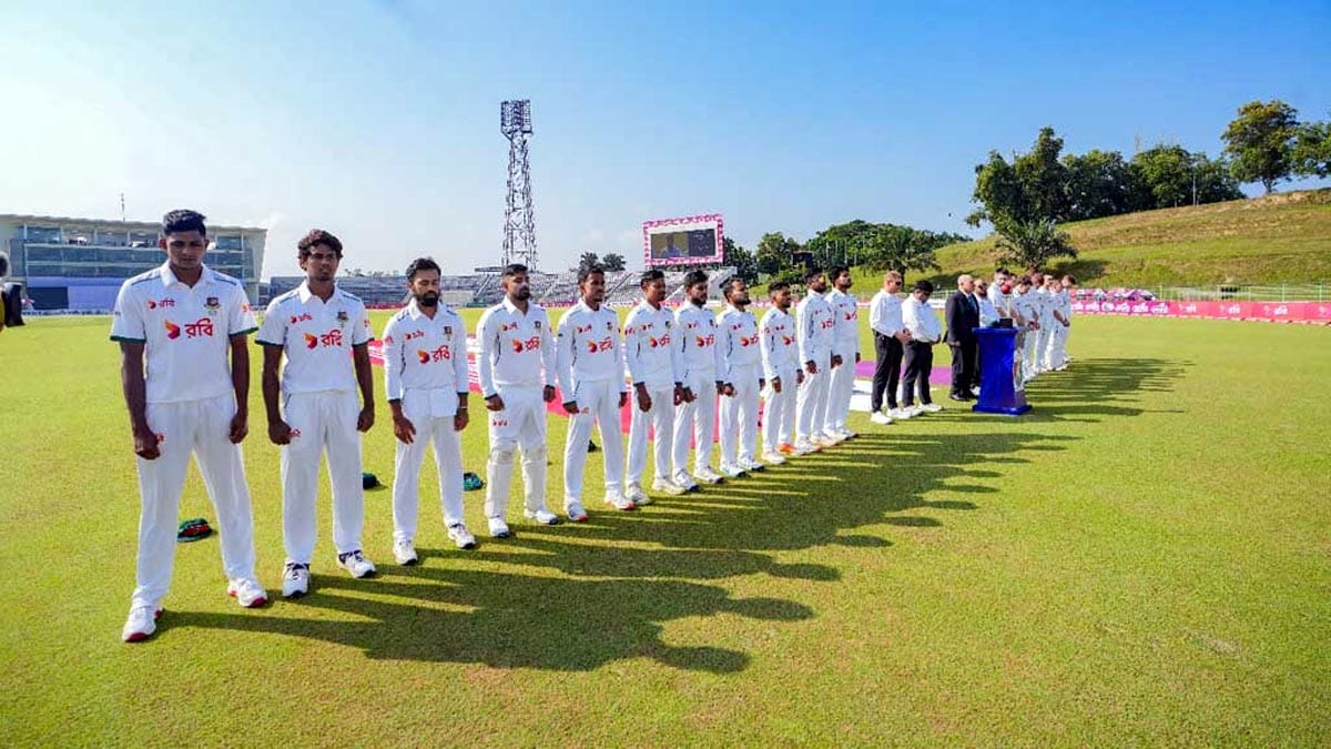 বাংলাদেশ টেস্ট ক্রিকেট দল।