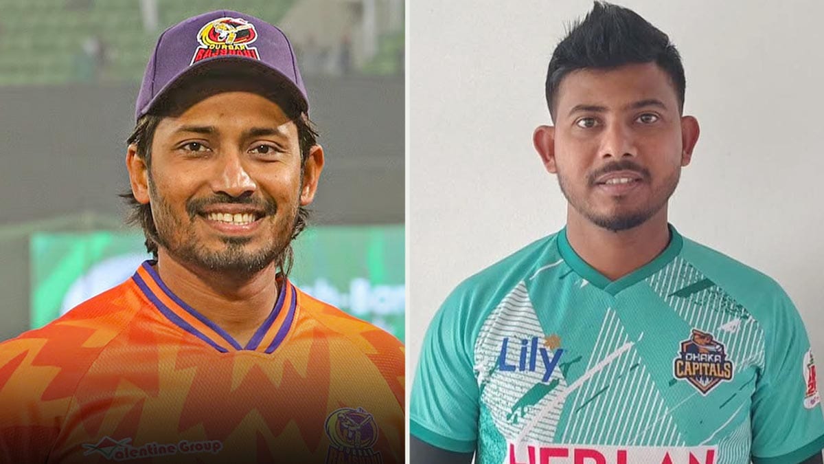 এনামুল হক বিজয় ও মোসাদ্দেক হোসেন সৈকত