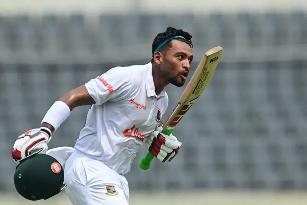 টেস্ট ক্রিকেটে দুর্দান্ত করছেন নাজমুল হোসেন শান্ত।