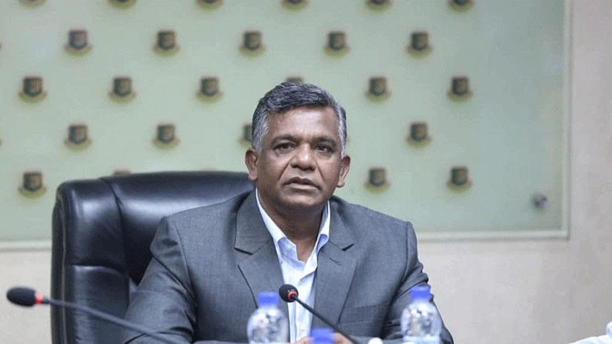 বিসিবি সভাপতি আমিনুল ইসলাম বুলবুল