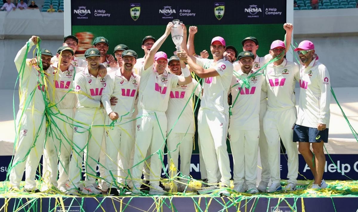 Australia Wins Ahses 2025-26