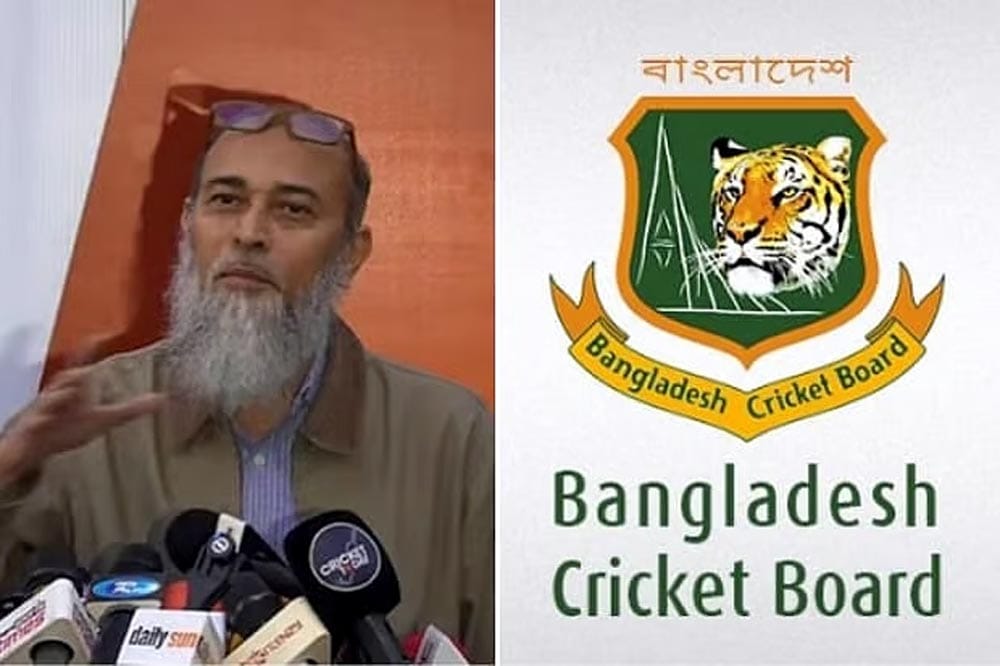 BCB Logo and BCB Director M Nazmul Islam