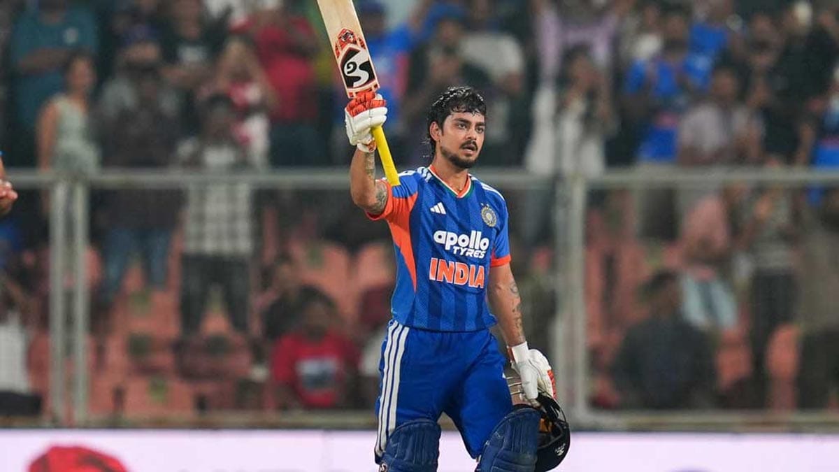 ইশান কিষান দারুণ এক সেঞ্চুরি করেছেন মাত্র ৪২ বলে