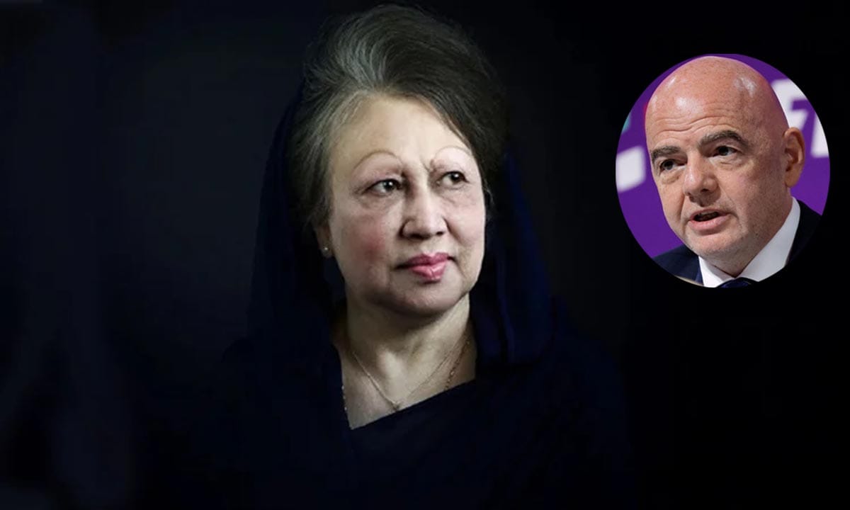 Khaleda Zia and Fifa President Cricfoot24