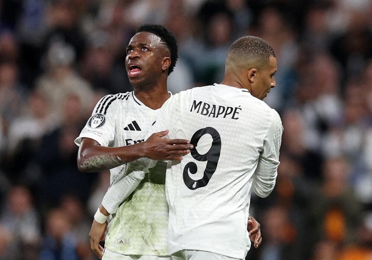 Mbappe and Vinicius Cricfoot24