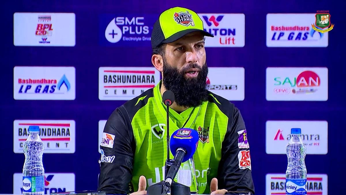 Cricketer Moeen Ali