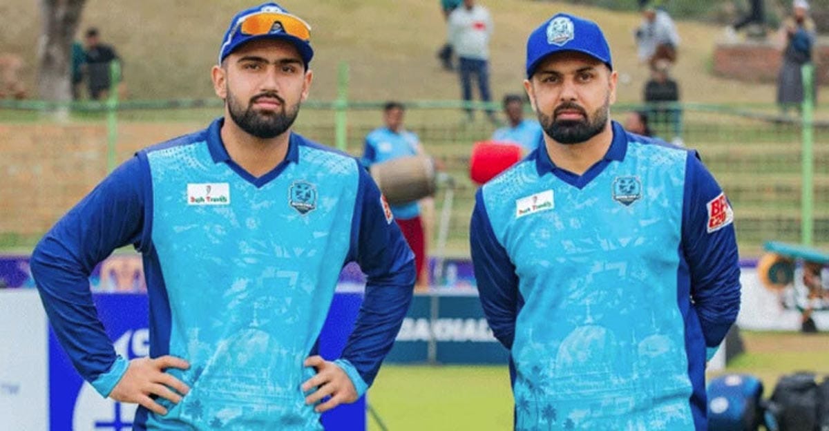Mohammad Nabi and Hasan Ishakhil Cricfoot24