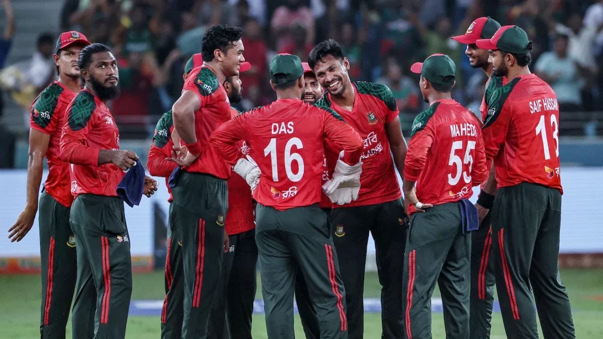 বাংলাদেশ জাতীয় ক্রিকেট দলের ছবি।