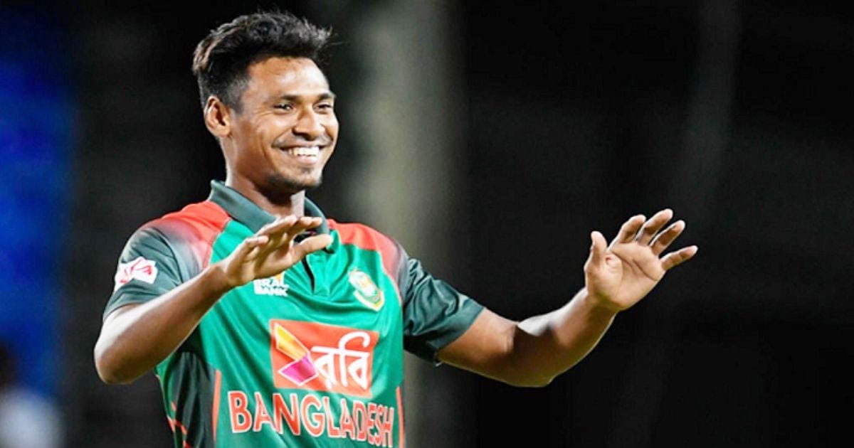 বাংলাদেশের তারকা পেসার মোস্তাফিজুর রহমান।