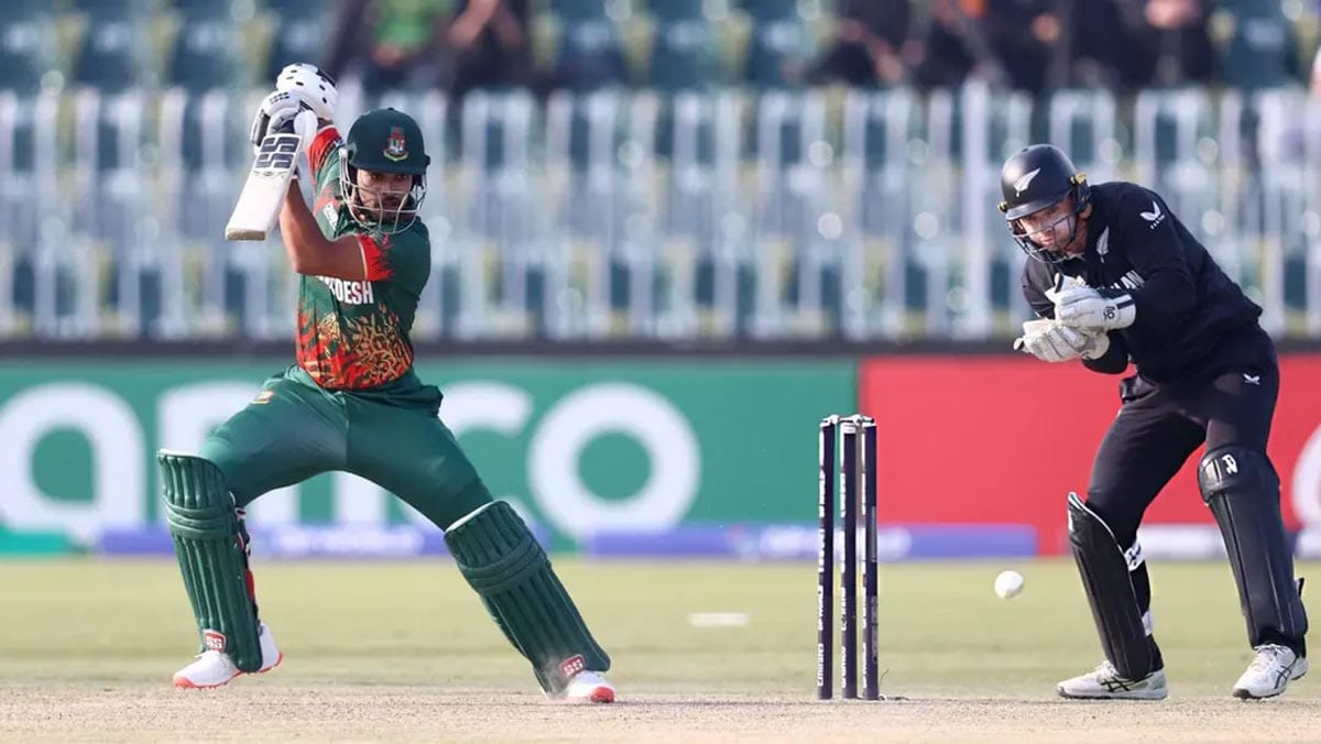 ওয়ানডেতে ৪র্থ সেঞ্চুরির পথে শান্তর শট।