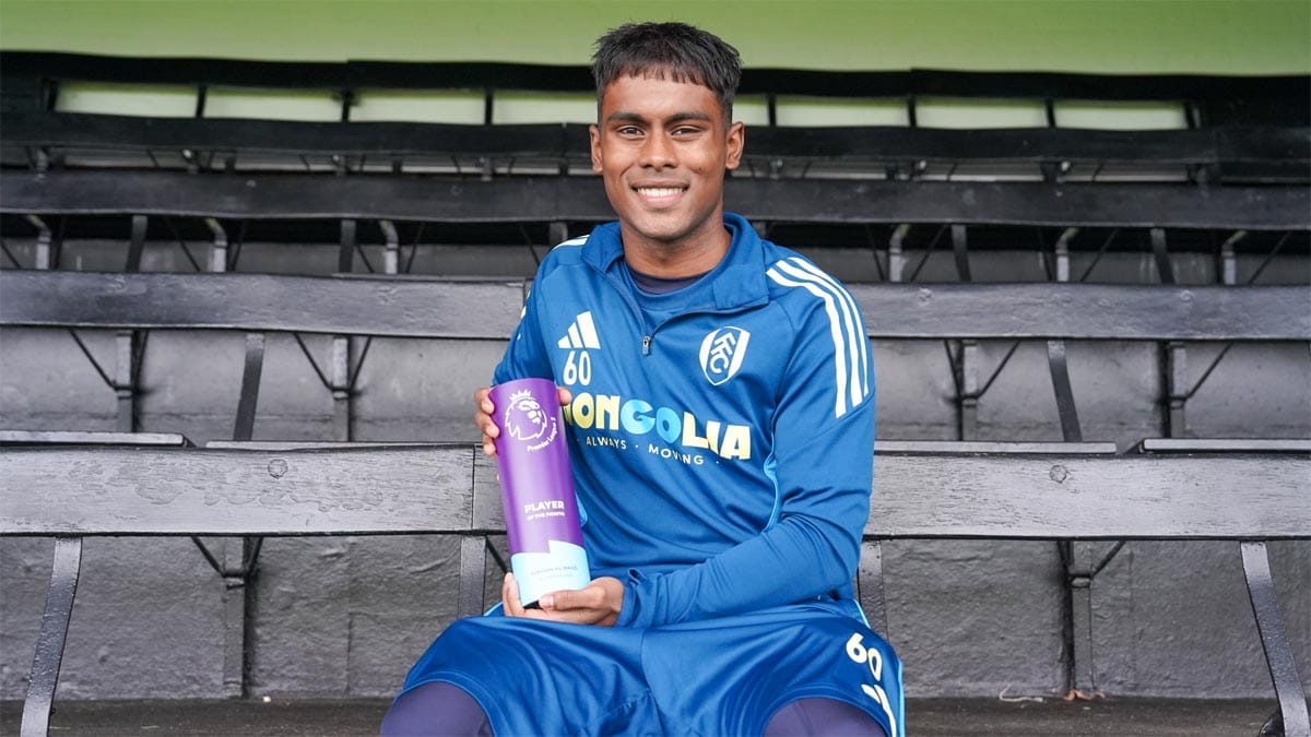 Fulham U-21 winger Farhan Ali Wahid,