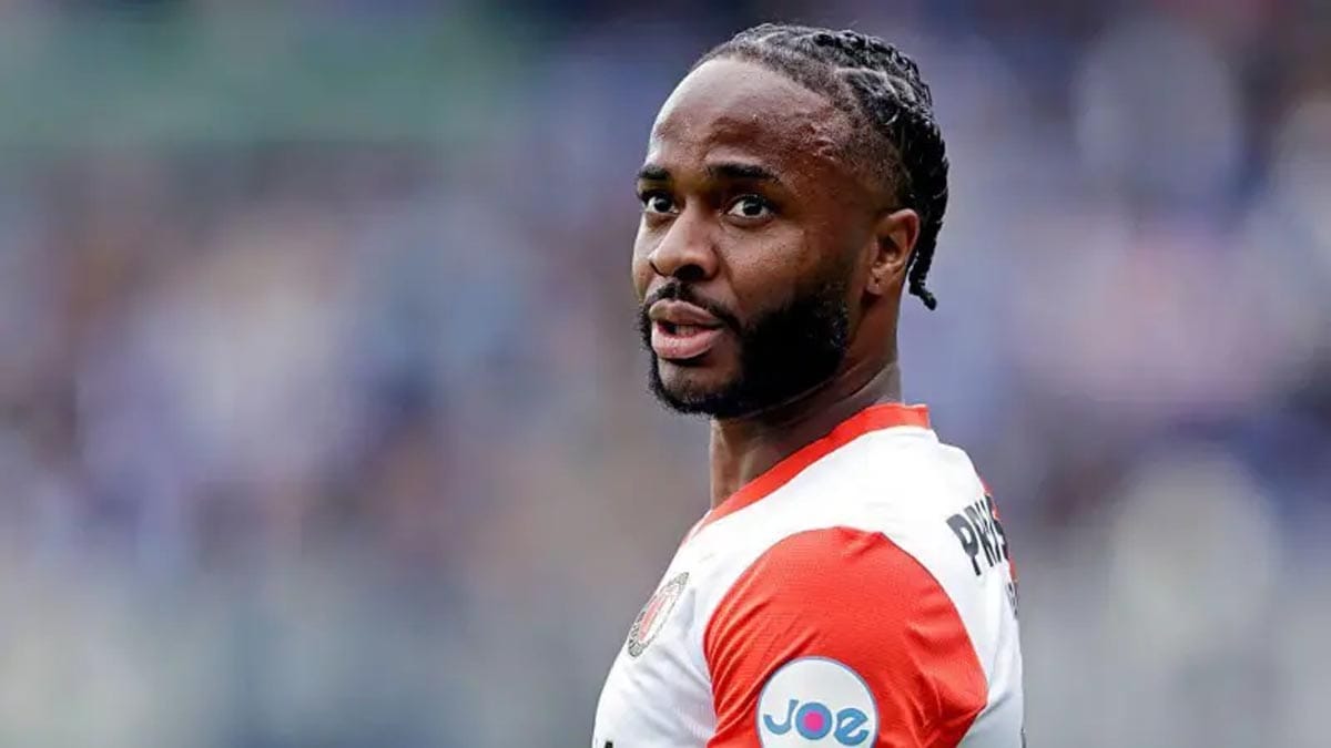 Former England winger Raheem Sterling.