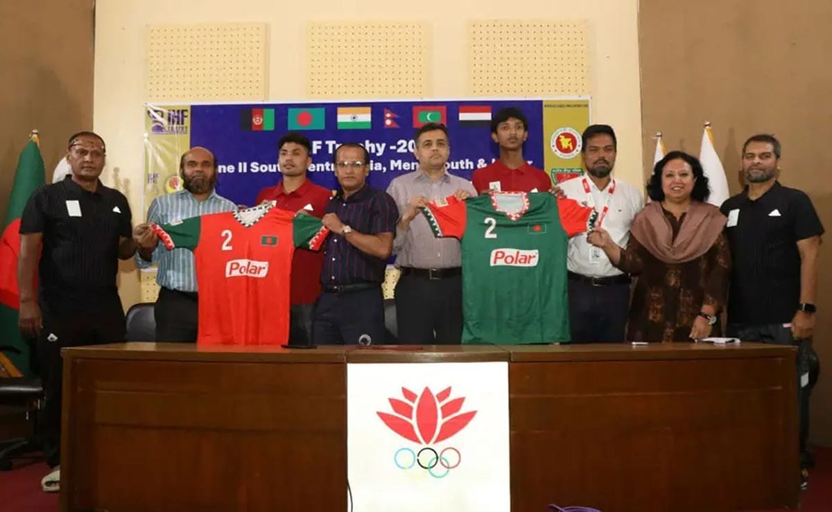 Official press conference of Bangladesh Handball Federation ahead of IHF Trophy 2026.